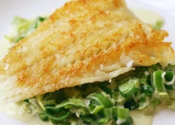 Cod and Creamy Leeks Recipe - TheRecipe.Website