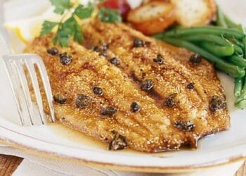 Trout with Capers