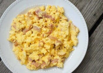 Scrambled Eggs and Ham - TheRecipe.Website