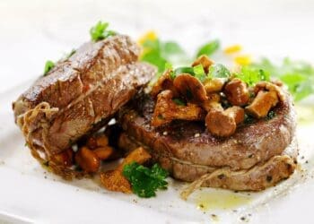 Fillet with Mushroom and Shallot Sauce - TheRecipe.Website