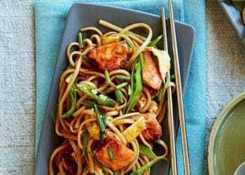 Salmon Stir Fry Recipe - TheRecipe.Website