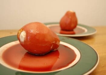 Poached Pear Halves With Wine Sauce - Therecipe.website