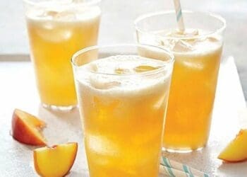 Sparkling Peach Spritzer