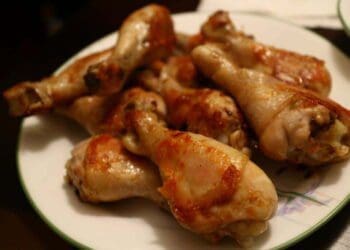 Apple Glazed Chicken Drumsticks - TheRecipe.Website