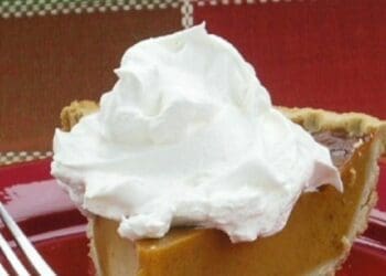 Easy Frost Pumpkin Pie