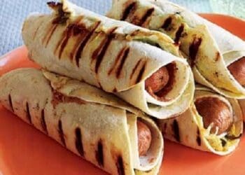 Turkey Frank Burritos