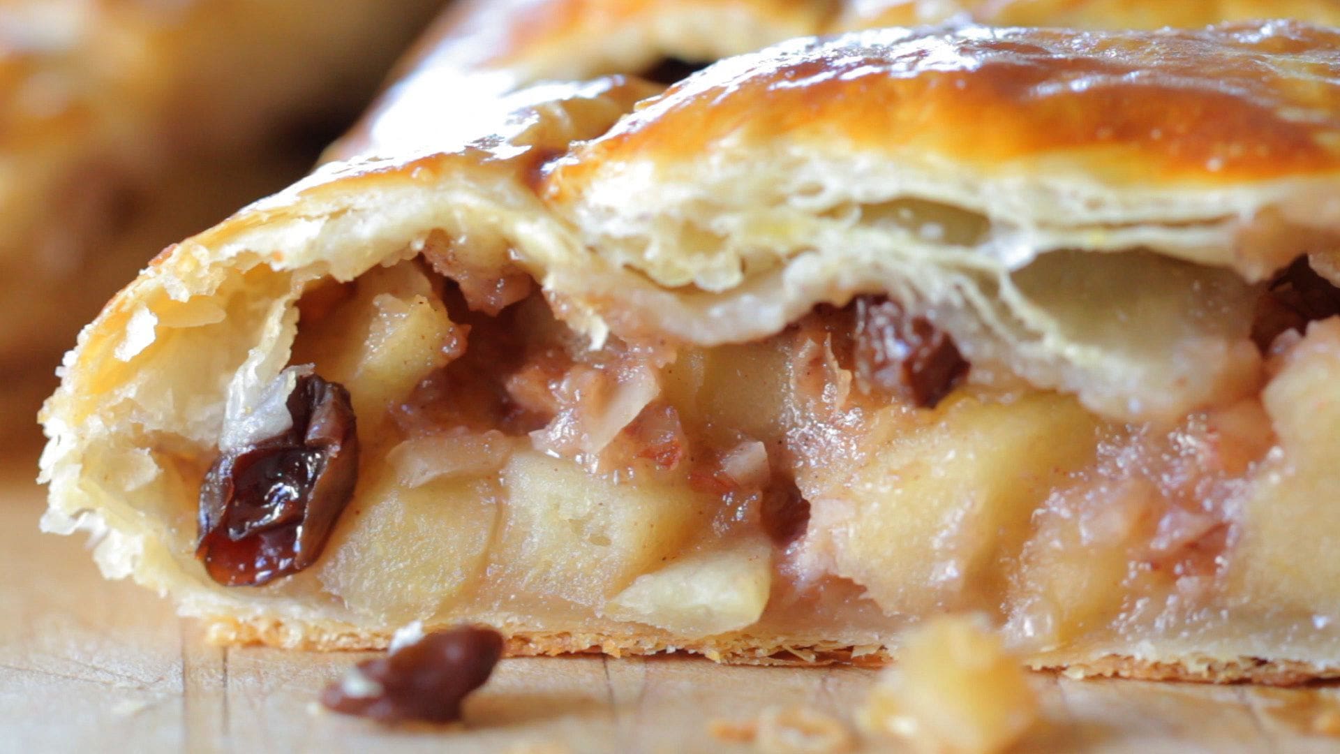 Easy Apple Strudel Recipe - TheRecipe.Website