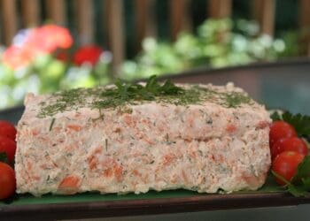 Salmon Mousse with Sour Cream Dill Sauce - TheRecipe.Website