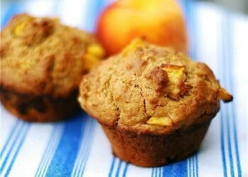 Spiced Peach Muffins - TheRecipe.Website