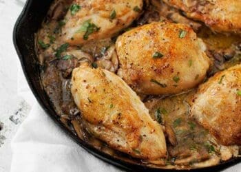 Tarragon Chicken and Mushroom Casserole Recipe - TheRecipe.Website