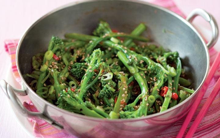 Broccoli with Sesame Seeds Recipe - TheRecipe.Website