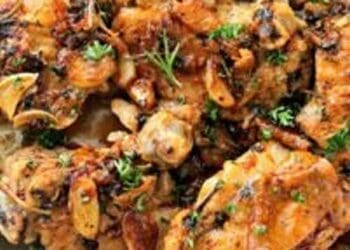 Chicken with Browned Garlic Sauce Recipe - TheRecipe.Website