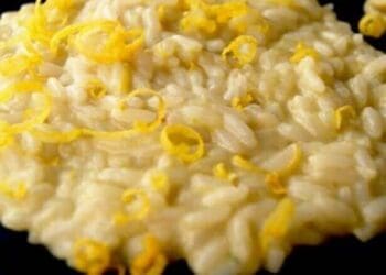 Lemon Risotto - Risotto al limone - TheRecipe.Website