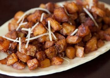 Oven Fried Potatoes with Parmesan Cheese - TheRecipe.Website