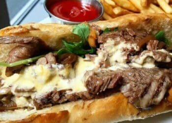 Philly Cheese Steak Sandwich - TheRecipe.Website