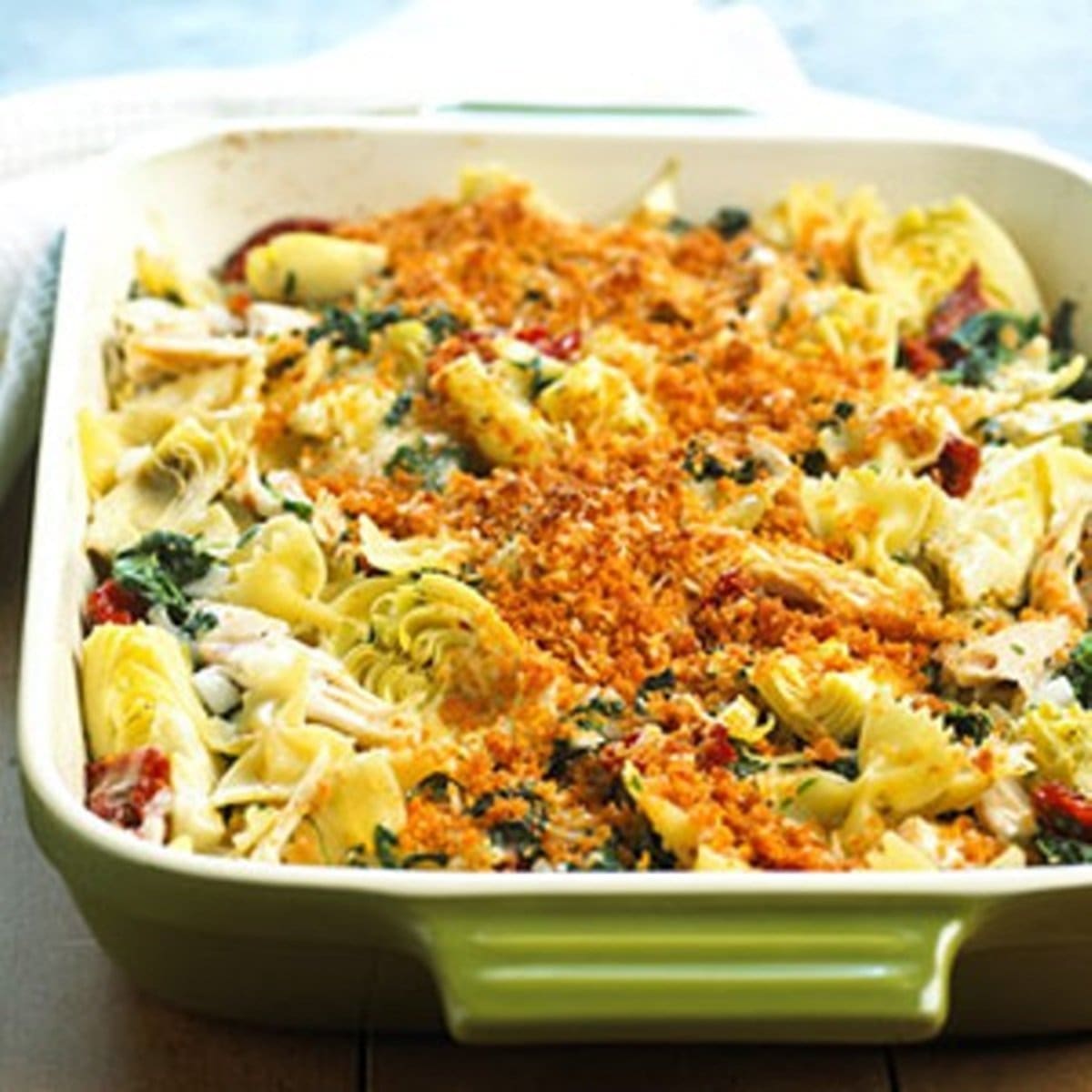 Chicken and Artichoke Casserole Recipe - TheRecipe.Website