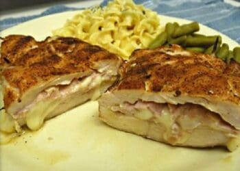 Grilled Chicken Breasts Cordon Bleu - TheRecipe.Website