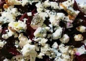 Beet and Blue Cheese Salad