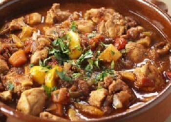 Moroccan Style Chicken Stew Recipe - TheRecipe.Website