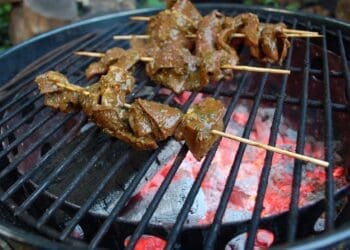 Peruvian Marinated Beef Heart - Anticuchos - TheRecipe.Website