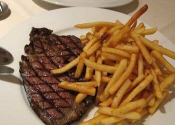 Steak with French Fries - Steak Frites - TheRecipe.Website