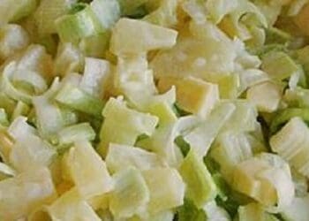 German Leek Salad - Lauchsalat