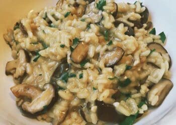 Mushroom Risotto - Rissot al Funghi