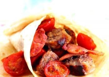 Sausage Breakfast Wrap