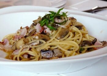 Bacon and Mushroom Pasta - Therecipe.website