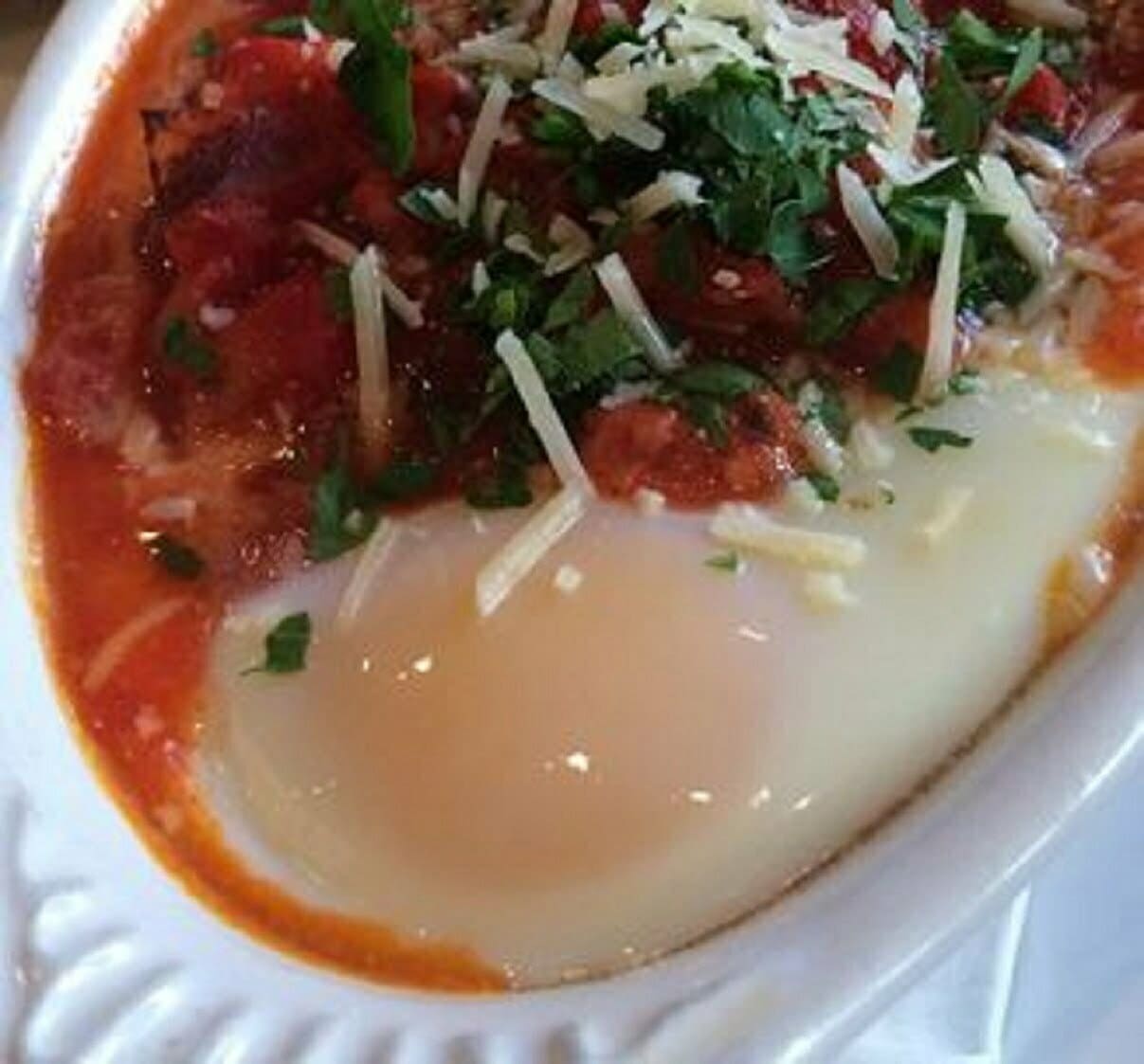 Baked Italian Eggs