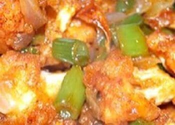 Indian Cauliflower with Scallions Recipe - TheRecipe.Website