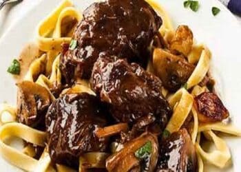 Beef Bourguignon Fettuccine