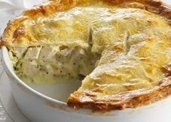 Chicken, Bacon and Leek Pie