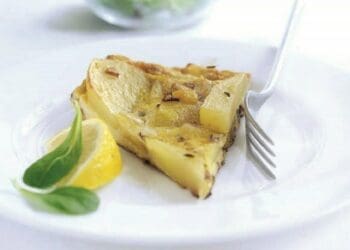 Chard, Herb and Potato Omelette