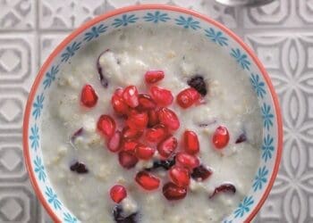 Cranberry and Pomegranate Porridge