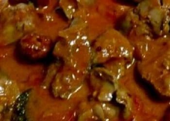 Chicken Livers with Curry