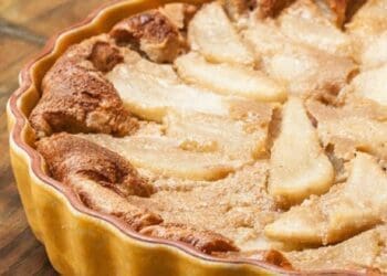 Pear Clafouti with Star Anise