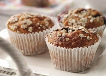 Blueberry and Oat Muffins