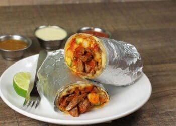 Easy Beef Burrito