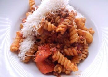Fusilli Pasta Ragu