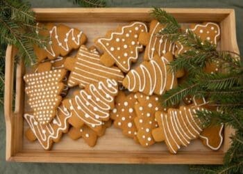 Christmas Tree Cookies and Biscuits