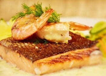 Salmon and Shrimp