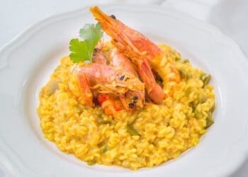 Prawn and Saffron Risotto Recipe - TheRecipe.Website