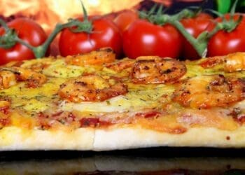 Simple Seafood Pizza Recipe - TheRecipe.Website