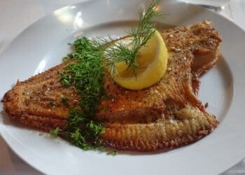 Pan Fired Plaice with Lemon and Dill Recipe