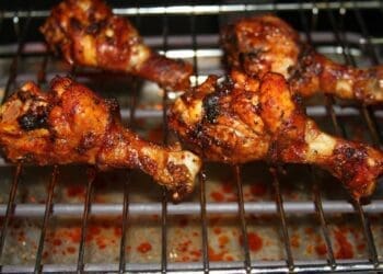 Perfectly Sticky Chicken Drumsticks Recipe - TheRecipe.Website