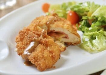 Cheese and Ham Stuffed Chicken Recipe - TheRecipe.Website