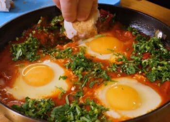 Shakshuka Eggs Recipe - TheRecipe.Website