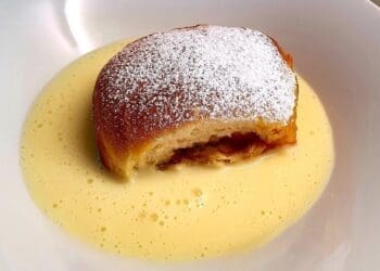 Buchteln with Hot Vanilla Sauce Recipe - TheRecipe.Website