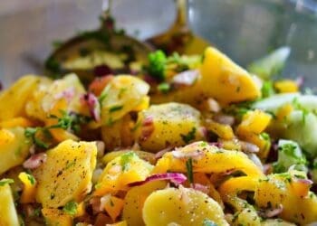 No Mayo Potato Salad Recipe - TheRecipe.Website